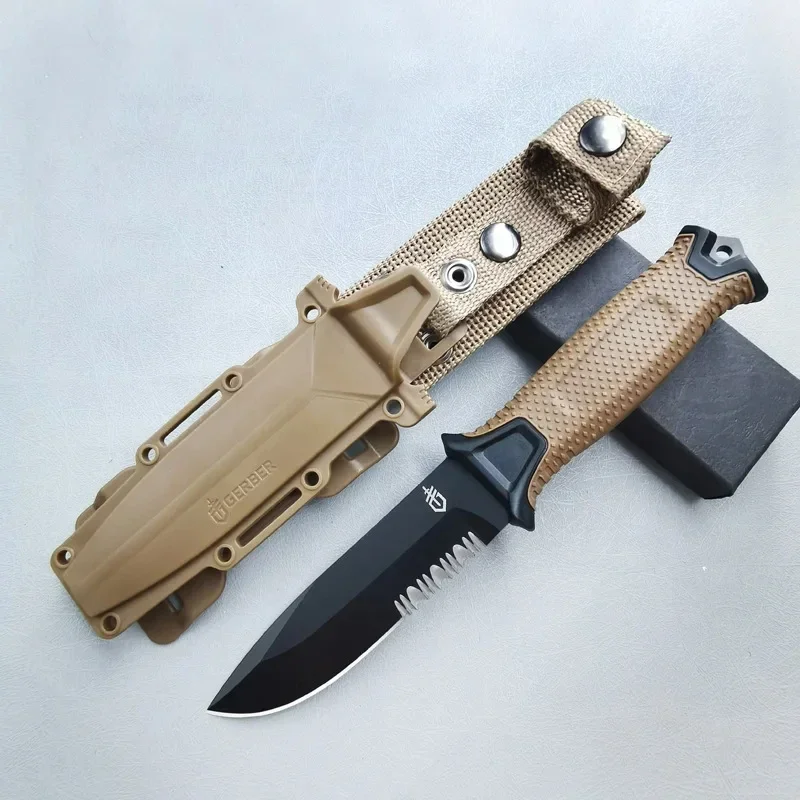 Dive Knife Titanium - 야외용 접이식 칼 다용도 캠핑용 고경도