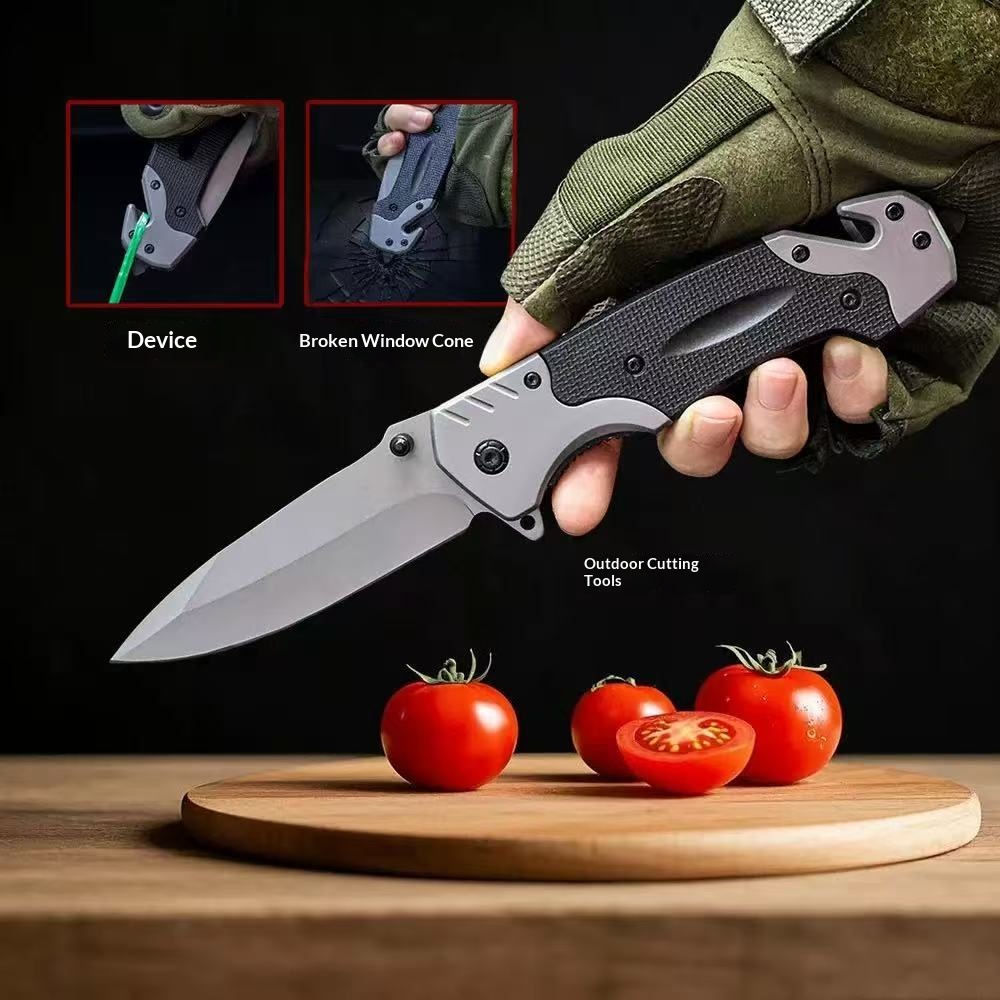 휴대용 접이식 포켓 나이프, 유리 파쇄기가 있는 스테인 - Dive Knife Titanium 리뷰 및 가격