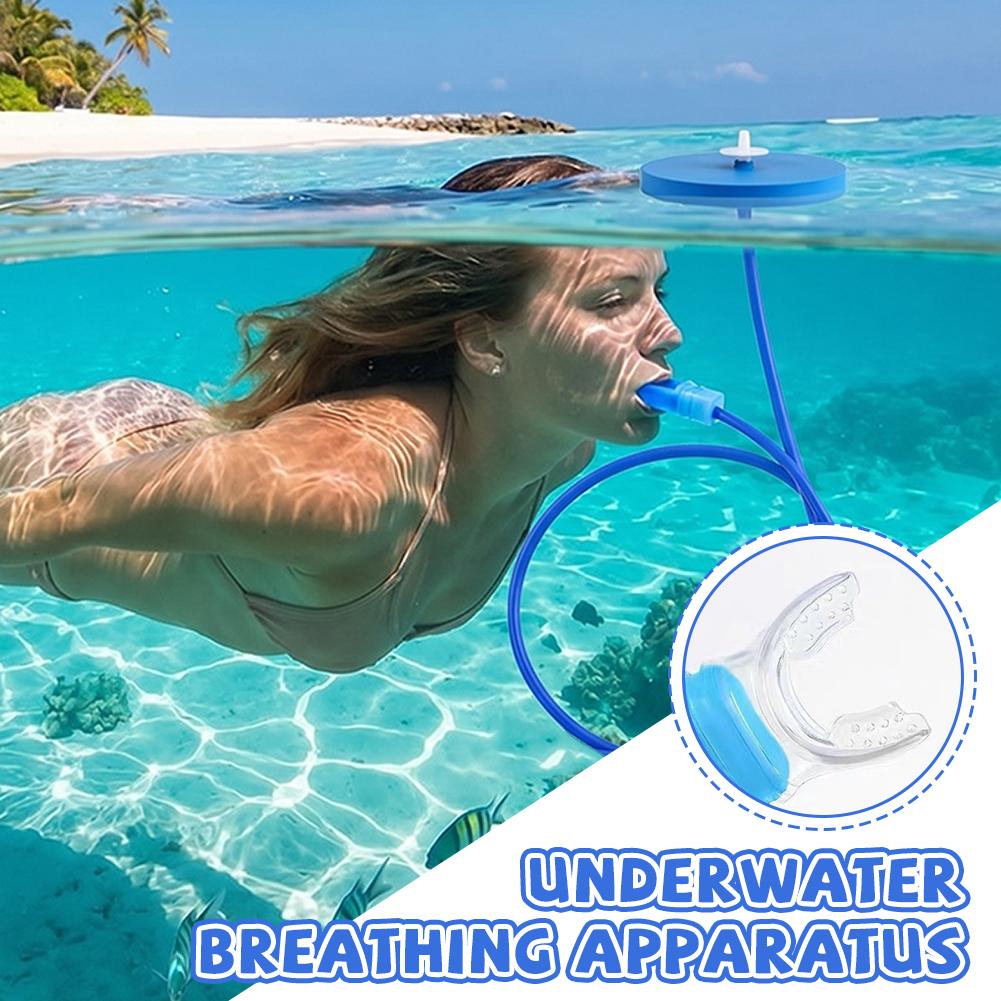고품질 풀 드라이 다이빙 호흡 튜브 1m 2m 3m 길 - Snorkel Dry Top 리뷰 및 가격