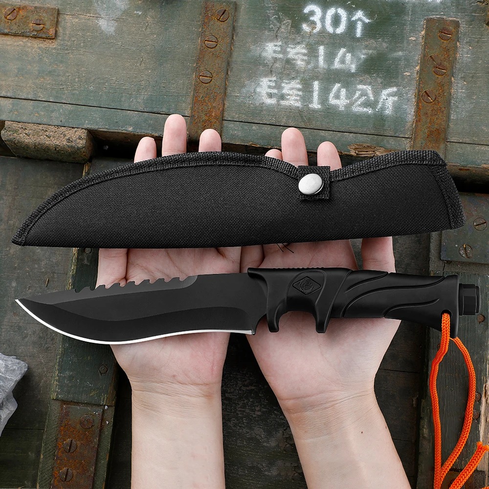 야외용 고경도 직선형 칼, 고정날 EDC 편리한 재킷, - Dive Knife Titanium 리뷰 및 가격